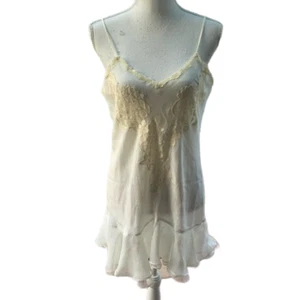 Vintage Victoria's Secret Gold Label Elfenbein Verzierung Baby Puppe Dessous Gr. M - Bild 1 von 10