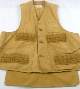 Vintage American Field Hunting Shooting Shotgun Vest MEDIUM w/Pocket   #H1255 - Picture 1 of 6