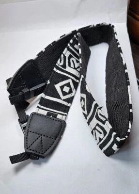 Correa de hombro para cuello de cámara de aspecto vintage tejida para Canon Nikon Sony DSLR Hippie Foto 1 de 4