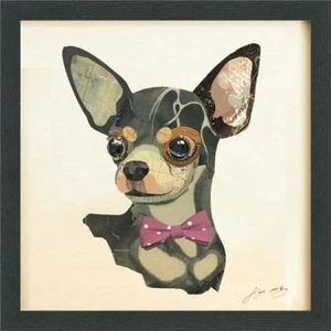 Empire Art Direct Chihuahua Alex Zeng s dimensional collage under glass & a b... - Picture 1 of 1