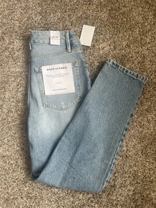 Good American Jeans Gr. 00 High Rise Grunge Distressed Indigo046 - Bild 1 von 9