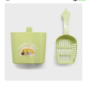 Pusheen Cat Kit Box Litter Scoop And Caddy Spring 2022 sloth new green exclusive - Picture 1 of 3