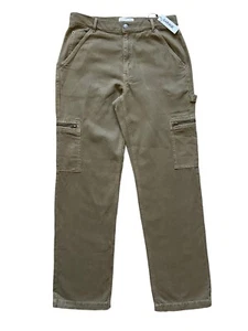 Garage For All Cargo Pant Unisex Mens Womens Size 30 Green Inclusive Skater - Picture 1 of 11