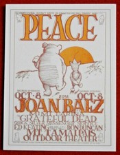 BOB DYLAN - CONCERT TOUR SERIES - Card #07 - PEACE - Sporting Profiles 2009