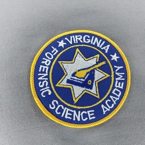 VA Virginia Forensic Science Academy 3 1/4" Hat Patch - Picture 1 of 2