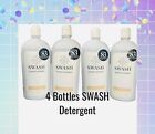 4 Swash Detergent Bottles Sunshine Scent 30oz X 4 Concentrated Formula