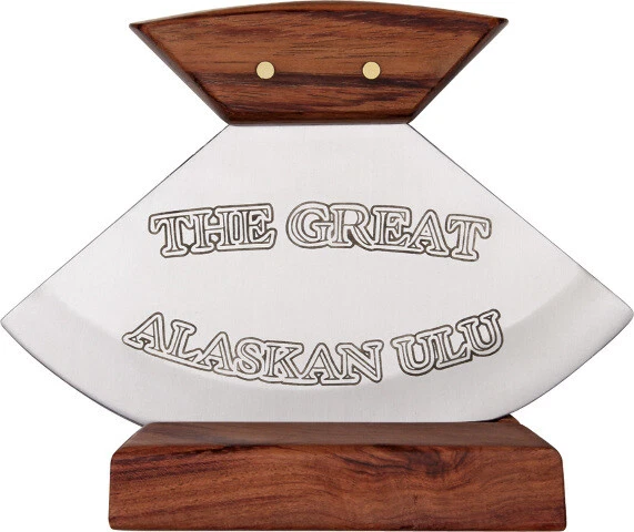 Rough Rider The Great Alaskan Ulu Knife RR851 4 3/8" overall. Stainless blade wi - Image 1 of 1