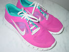 2012 Nike Free Run 3 Fusion Pink/Metallic Silver Running Shoes! Size 7Y $109.95