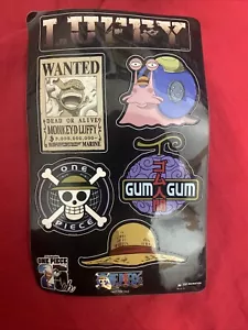 LUFFY, MONKEY-D-LUFFY, ONE PIECE 25TH, GUM GUM STICKER SET NYCC EXKLUSIV! - Bild 1 von 10