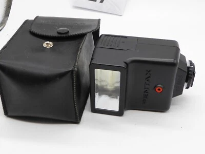 Pentax AF200s Shoe Mount Camera Flash with Case,  - VGC fully tested - Image 1 of 4