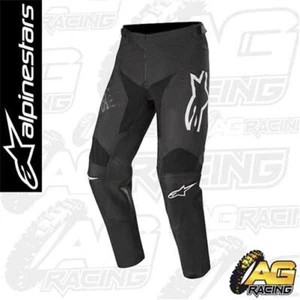 Alpinestars Racer Graphite Black Grey 28" Kids Pants Motocross MX CLEARANCE - Picture 1 of 2