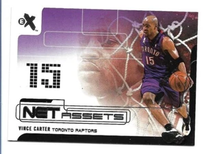 Vince Carter 2001-02 E-X activos netos #NA 15 Toronto Raptors - Imagen 1 de 2
