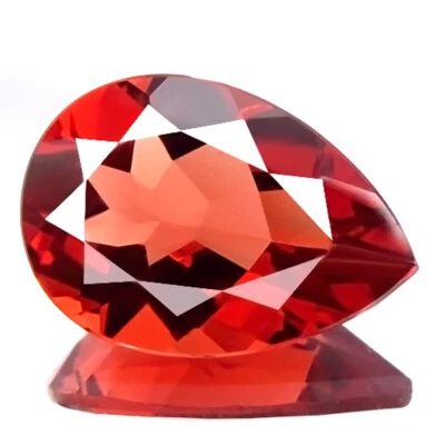 1.36ct FLAWLESS NATURAL BEST RED ANDESINE LABRADORITE EARTH MINED RUSSIAN GEM! - Image 1 of 2