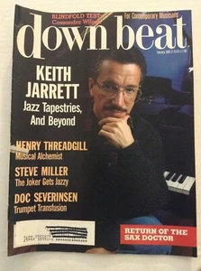 Down Beat Mag Keith Jarrett Henry Threadgill February 1989 101719nonrh - Imagen 1 de 1