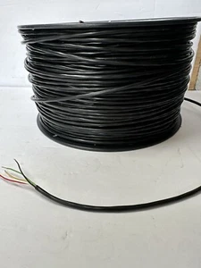 20ft 22 Gauge 5 Conductor Electrical Wire 22AWG 5 Wire Cable Black - Picture 1 of 5