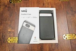 Bellroy Super Slim Leder Tasche für Google Pixel 8a - Grau - Bild 1 von 4