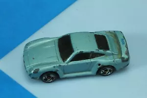 Coche Porsche diecast Mattel Hot Wheels 1987 vintage. Escala 1/64. - Imagen 1 de 6