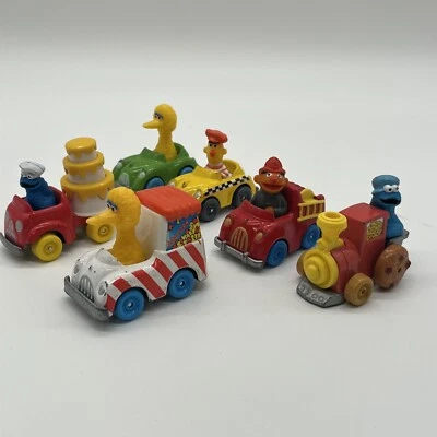Coches de juguete Hasbro Sesame Street Muppets 1981-1983 ¡Lote de seis (6) diecast! Foto 1 de 4