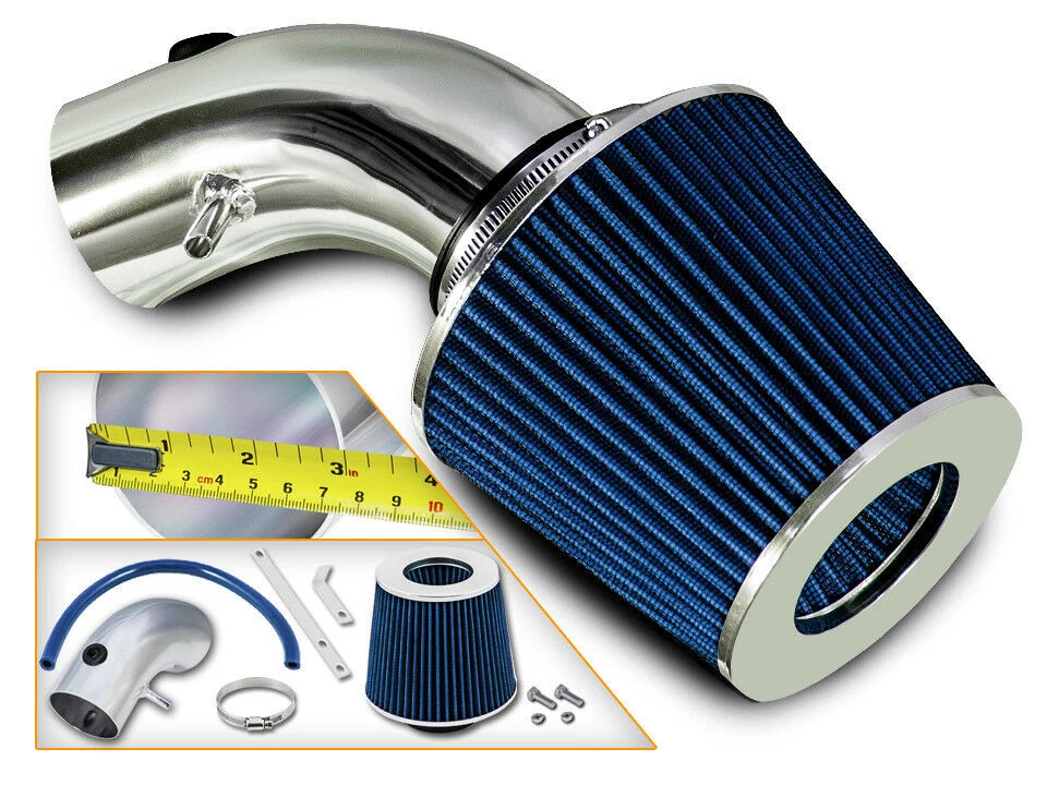 KIT ADMISIÓN AIRE DEPORTIVO + FILTRO AZUL PARA 07-10 Dodge Avenger 2.4L L4 Foto 1 de 1