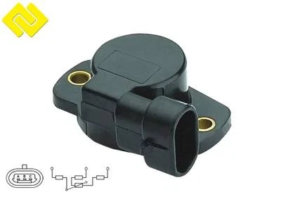 DELPHI SS10693 Throttle Position Sensor FIAT 7076359 ,PEUGEOT 19201H ,9146315 ,. - Image 1 of 2