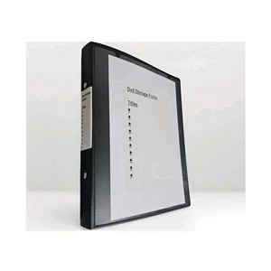 Dvd Disc And Artwork Cover Holder Album Storage Case Folder Wallet Organiser - Afbeelding 1 van 3