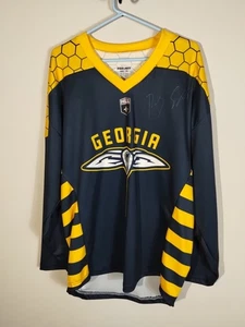 Herren NLL Georgia Swarm Replica Trikot 2XL mit Spieler Autogramm - Bild 1 von 19
