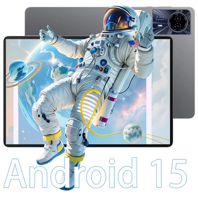 2025 Neu 14 Zoll Tablet Android 15 24GB RAM+256GB 8000mAh 4G LTE 2SIM WlFl GPS - Bild 1 von 4