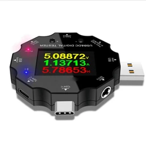 WiFi Tuya Fast Tester Amperometro di Tensione USB Type-C PD Tester per Car9887 - Afbeelding 1 van 1