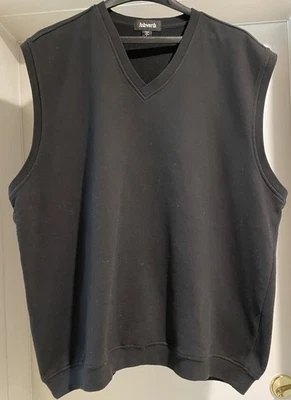 Chaleco de algodón negro Ashworth para hombre talla L golf al aire libre Foto 1 de 4