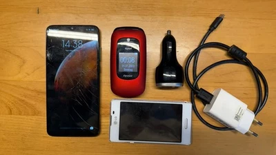 Redmi Note 8 pro, LG E460 und Telefon - Bild 1 von 4