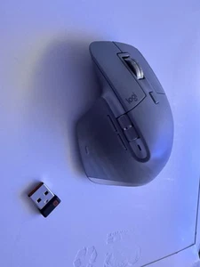 Logitech MX Master 3 Advanced Wireless Mouse - Mid Grey - Picture 1 of 6