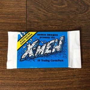 X-Men Card Pack 1991 Sealed Marvel Universe Cards Comic Images Wax Pack - Picture 1 of 2