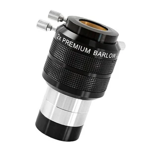 2 Inch 2x Barlow Eyepiece for Telescopes with Reduced Chromatic Aberration - Picture 1 of 12