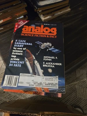 Analog Science Fiction and Fact Magazine August 1992 Sci-Fi Digest - Image 1 of 2