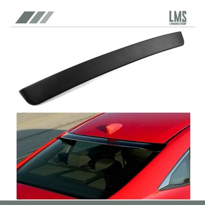 For 2006-2015 Honda Civic Sedan Black ABS Plastic Rear Window Roof Spoiler Foto 1 de 4