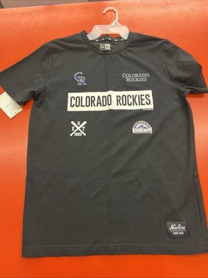 Футболка New Era Colorado Rockies средний размер черная - Изображение 1 из 4