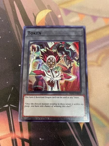 YUGIOH - VARIS & BORRELOAD DRAGON - SUPER RARE - TOKEN - TKN5 - NM - Imagen 1 de 1