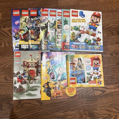 Lego Life The Magazine Lot of 8 Issues + 3 Lego Catalogs - Image 1 of 4