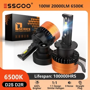 2X D2S D2R 6500K Canbus Xenon 20000LM Brenner Scheinwerfer Lampe DRL Kaltes Wei - Bild 1 von 13