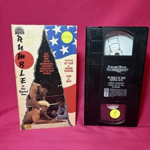 WCW Rumble in the Rising Sun Japan VHS Tested Works Ric Flair Sting Muta - Picture 1 of 5