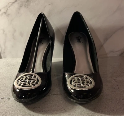 Fioni Patent Leather Wedge Heels - Image 1 of 4