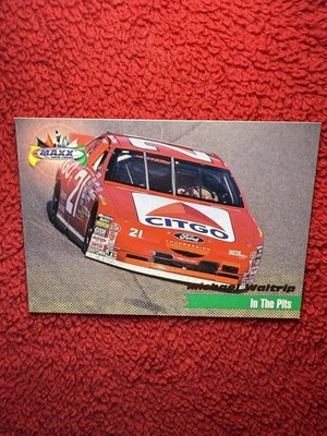 Vintage 1998 Michael Waltrip Maxx Upper Deck Nascar Racing Trading Card 024 - Image 1 of 4