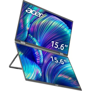 Acer PD163Q - 15.6" PD3 FHD Foldable Dual-Screen Portable Monitor - UM.ZP3AA.005 - Picture 1 of 12