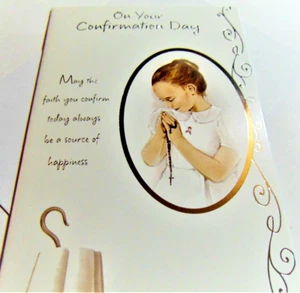 Confirmation Day Greetings Card......On Your Confirmation Day - Picture 1 of 3