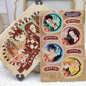 Demon Slayer Kimetsu no Yaiba Nezuko Stickers Set Action Figure Anime Japan - Picture 1 of 20