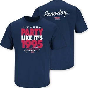 FOR ATLANTA FANS: "I WANNA PARTY LIKE IT'S 1995" 2-SIDED T-SHIRT (ADULT MEDIUM) - Picture 1 of 1