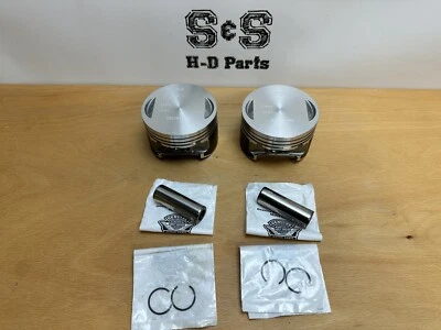 Par de pistones originales Harley-Davidson Screamin' Eagle 1200cc Sportster 22650-04A Foto 1 de 4