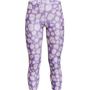 New Under Armour Big Girls Printed Ankle Crop Leggings Choose Size MSRP $35  - Picture 1 of 1