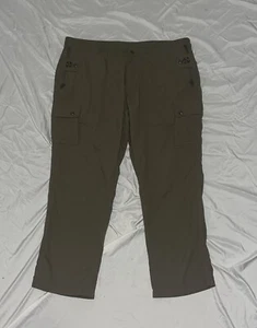 Clothing Arts Pick-Pocket Proof P ^ Cubed Travel Pants Size 42x32 Brown Mens - Picture 1 of 4