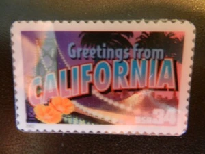 NEU * BRIEFMARKEN PIN der USA #3565 - KALIFORNIEN * - Bild 1 von 2